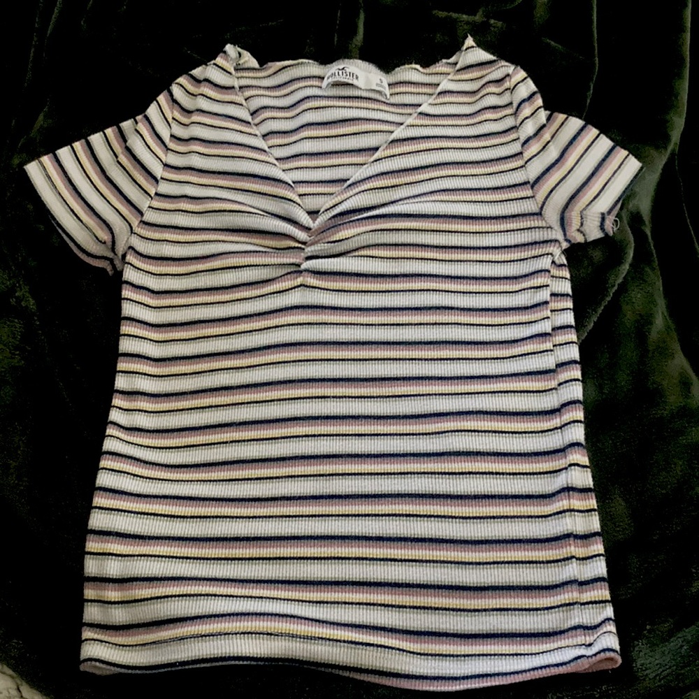 Shirt for teens a little cropped but doesn’t show much cleavage or stomach